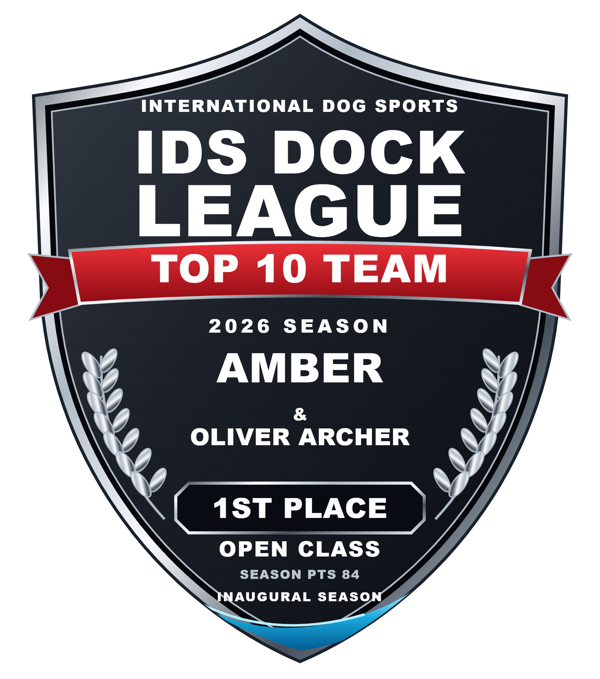 Amber — 1ST Place season badge